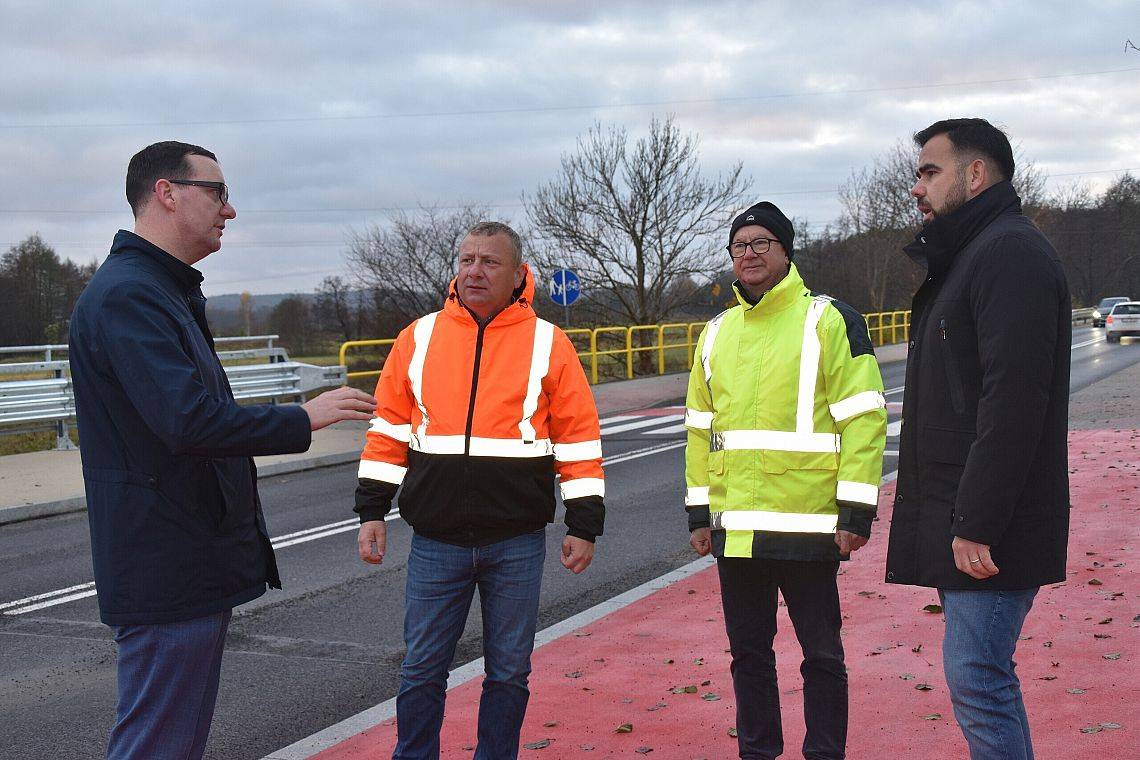 Grafika 1: Koniec korków z Lęborka w stronę Mostów