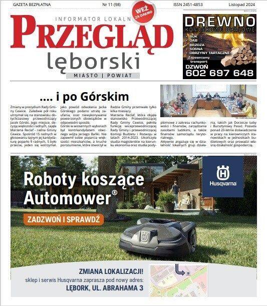 Grafika 1: Najnowsze wydanie Przeglądu lęborskiego