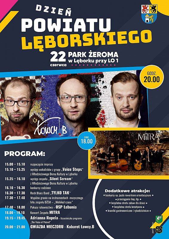 Grafika 1: Już w najbliższą niedzielę – Dzień Powiatu Lęborskiego! 