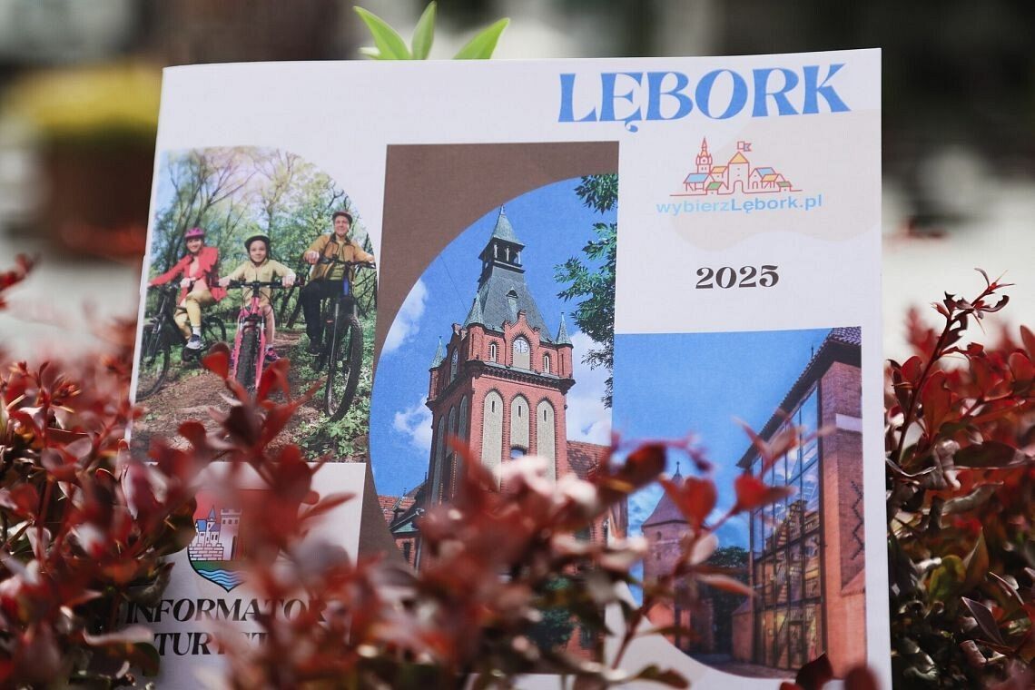 Grafika 1: Informator Turysty 2025 – nowość w promocji Lęborka!