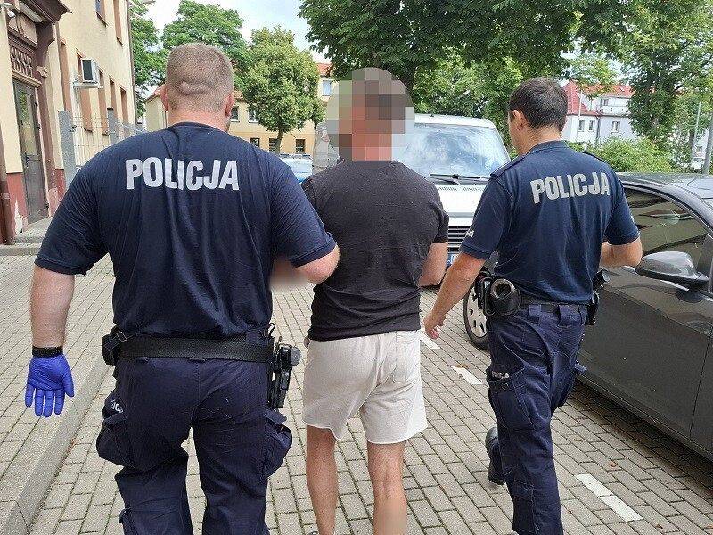 Grafika 1: Poszukiwany listami gończymi przyjechał do Łeby do pracy sezonowej