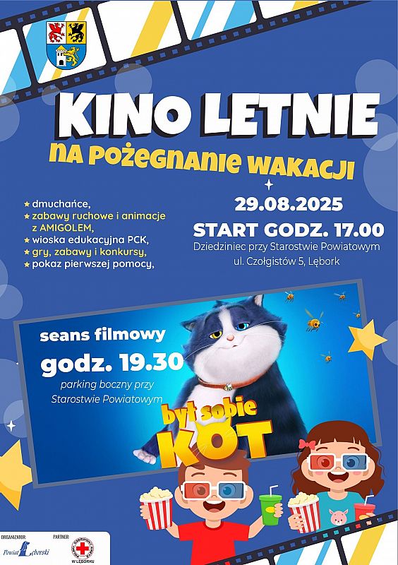 Grafika 1: Kino letnie na pożegnanie wakacji