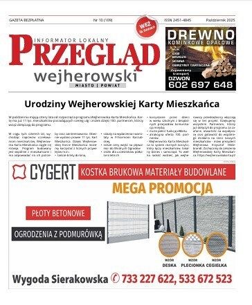 Grafika 1: Najnowsze wydanie Przeglądu wejherowskiego