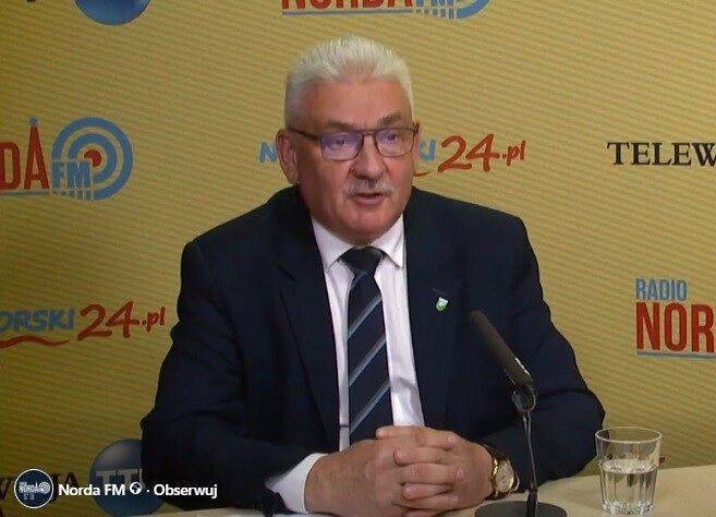 Wójt Gminy Cewice Jerzy Bańka