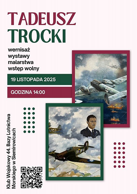 Grafika 1: Wernisaż wystawy malarstwa Pana Tadeusza Trockiego