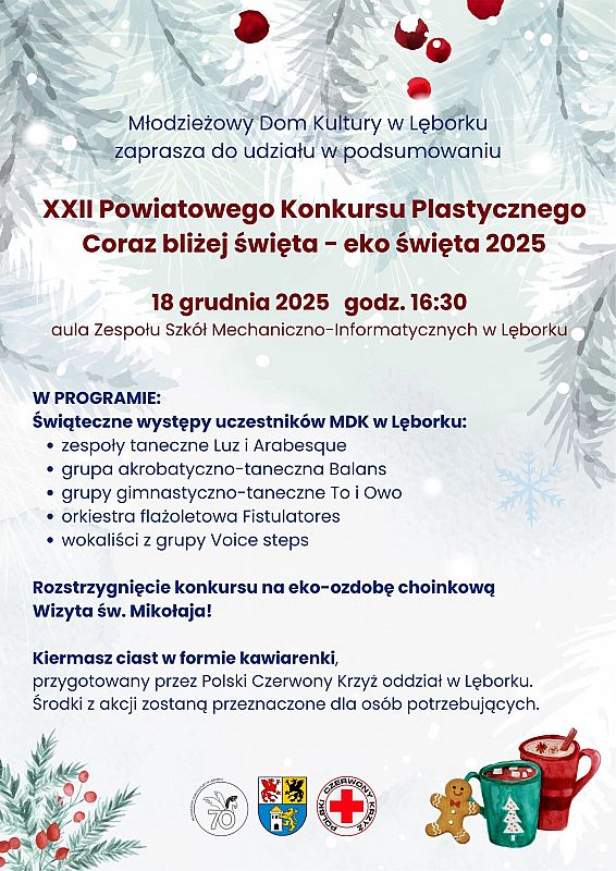 Grafika 1: Coraz bliżej święta - eko święta 2025