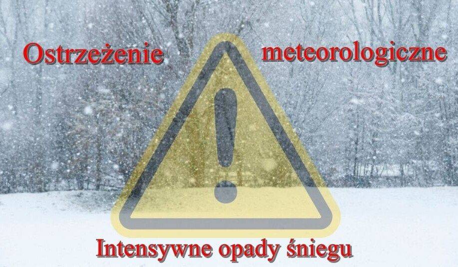 Grafika 1: Alert RCB -śnieżyce i zamiecie