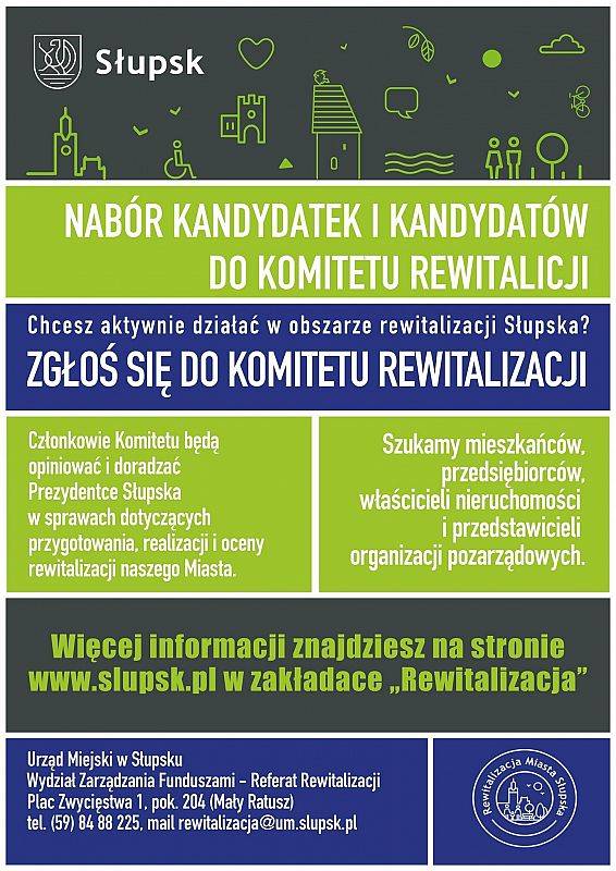 Grafika 1: Nabór kandydatów do Komitetu Rewitalizacji Miasta Słupska