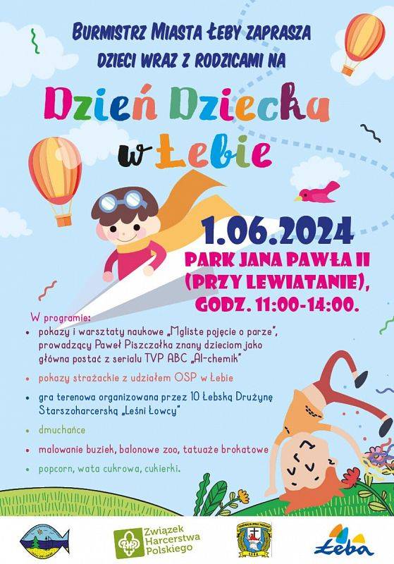 Grafika 1: Dzień Dziecka w Łebie