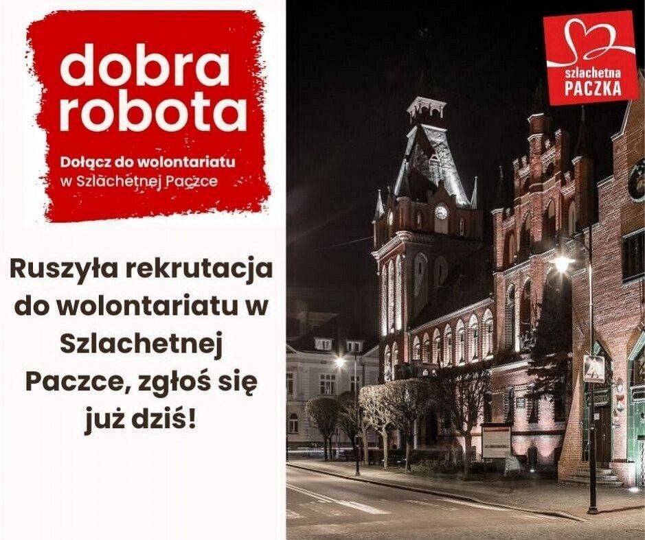 Grafika 1: Zostań wolontariuszem Szlachetnej Paczki w Lęborku