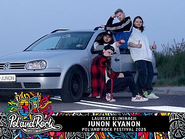 Słupski zespół Junon Kyanon wystąpi  podczas Pol'and'Rock Festival. 