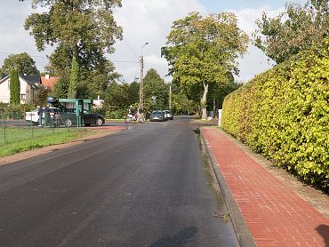 Droga powiatowa w Krępie Kaszubskiej przebudowana