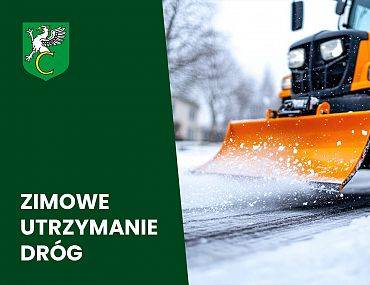 Rozpoczęcie sezonu zimowego utrzymania dróg w Gminie Cewice