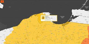 UWAGA OSTRZEŻENIE METEOROLOGICZNE