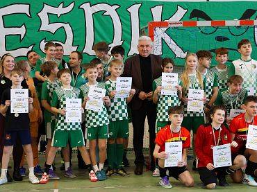 Halowy turniej o Puchar Wójta Gminy Cewice - Leśnik Cup