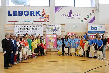 Ogólnopolskie finalistki futsalu kobiet w Lęborku