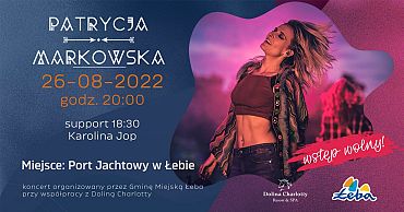 Koncert Patrycji Markowskiej w Łebie