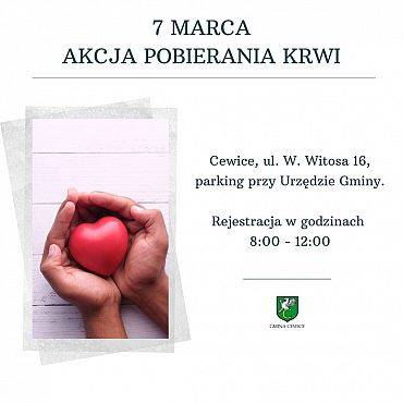 Akcja poboru krwi w Cewicach
