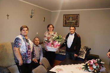 Wójt Gminy Cewice odwiedził pary małżeńskie obchodzące 50-lecie pożycia małżeńskiego