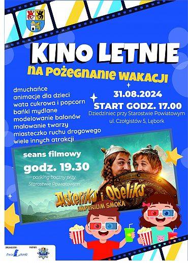 Kino Letnie na pożegnanie wakacji