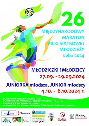 XXVI Międzynarodowy Maraton Piłki Siatkowej Młodzieży Łeba 2024 / Siatkówka wśród Gwiazd/