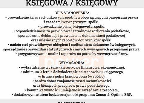 Grafika 2: KSIĘGOWY POSZUKIWANY !!!