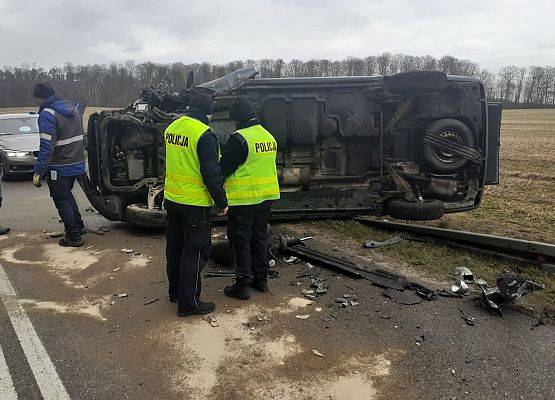 Grafika 3: Wypadek  na drodze z Osowa do Cewic
