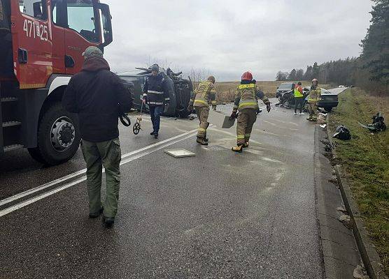 Grafika 4: Wypadek  na drodze z Osowa do Cewic