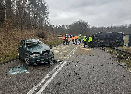 Grafika 5: Wypadek  na drodze z Osowa do Cewic