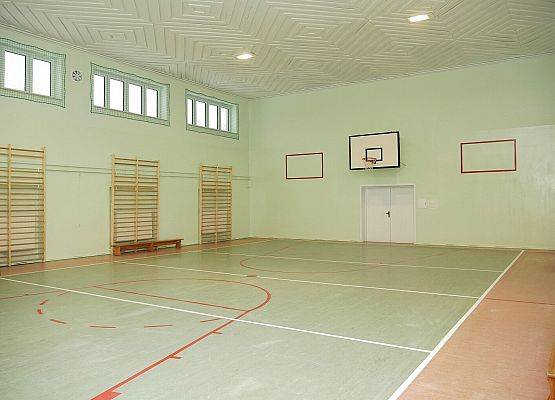 Grafika 2: Mała sala gimnastyczna w Zespole Szkół Mechaniczno-Informatycznych gotowa