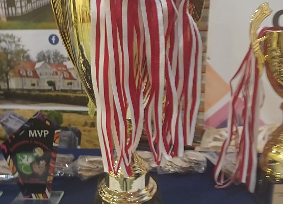 Grafika 45: I Turniej Siatkówki o Puchar Wójta Gminy Cewice zakończony sukcesem