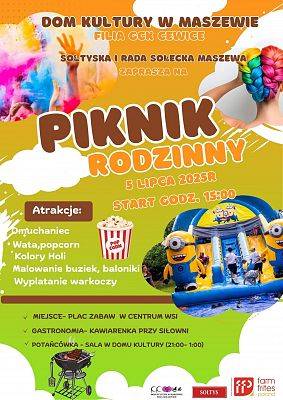 Grafika 2: Piknik I potańcówka w Maszewie Lęborskim