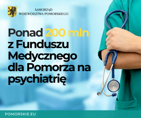 Grafika 2: Prawie 700 mln zł dla szpitali na Pomorzu na onkologię, opiekę senioralną i psychiatrę