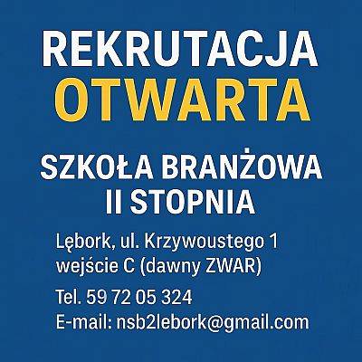 Grafika 1: Nowość w Lęborku!
