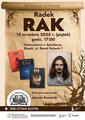 Wrzesień w bibliotece grafika