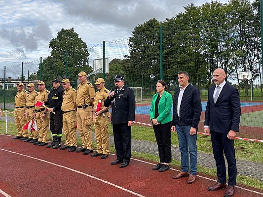 Grafika 3: Powiatowe Zawody Sportowo-Pożarnicze