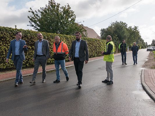 Grafika 3: Droga powiatowa w Krępie Kaszubskiej przebudowana