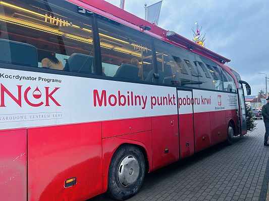 Krwiobus w Cewicach