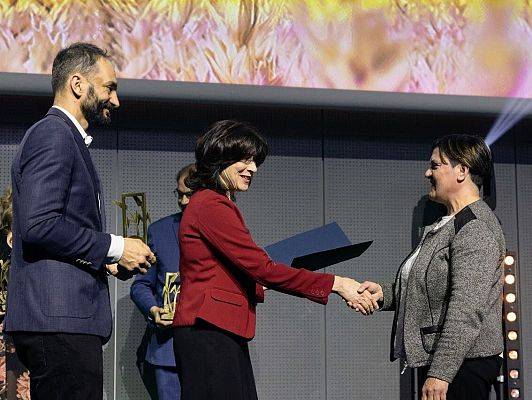 Maszewska bibliotekarka Liderką Społeczności Roku w województwie pomorskim grafika