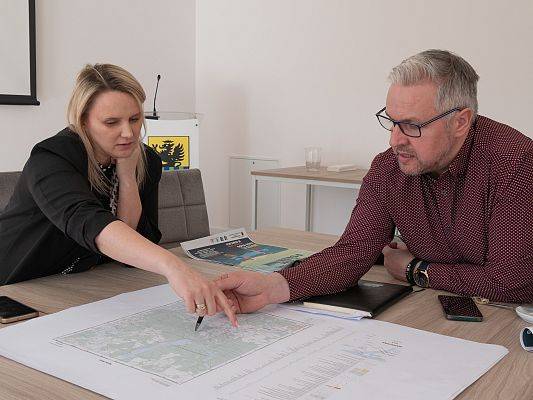 Rowerzyści przyspieszają prace nad trasą Bytów – Łeba grafika