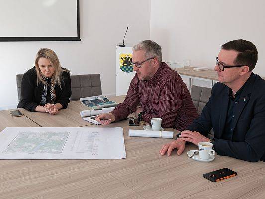 Rowerzyści przyspieszają prace nad trasą Bytów – Łeba grafika