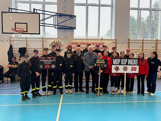 Grafika 2: II Wojewódzkie Halowe Zawody Sportowo-Pożarnicze MDP w Drewnicy