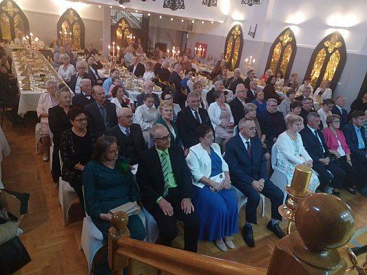 Grafika 1: Jubileusze par małżeńskich w Gminie Cewice
