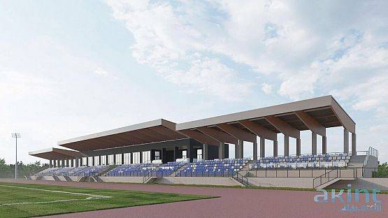 Grafika 2: Modernizacja lęborskiego stadionu – projekt gotowy
