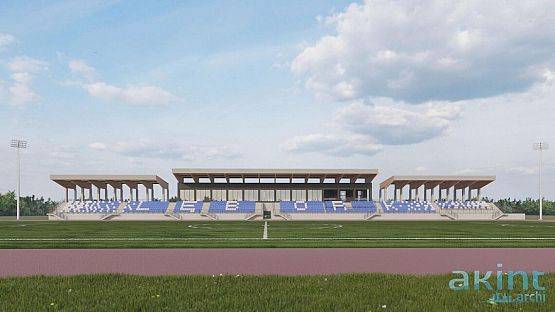 Grafika 1: Modernizacja lęborskiego stadionu – projekt gotowy