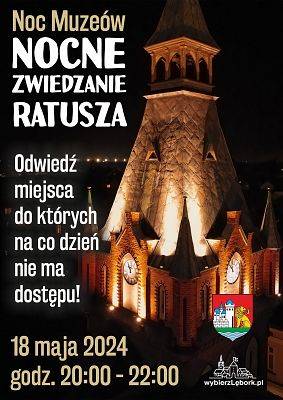 Grafika 4: W Noc Muzeów lęborski ratusz zwiedzimy razem z burmistrzem